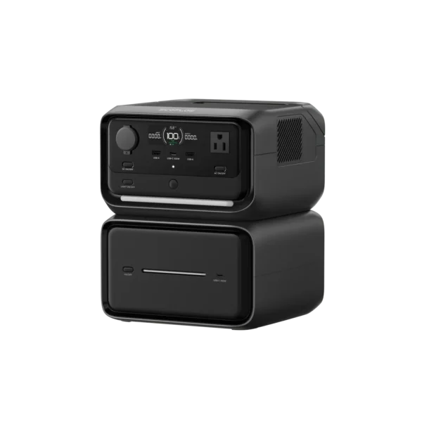 EcoFlow RIVER 3 Max Plus — 858Wh Expandable, 600W & <10 ms UPS