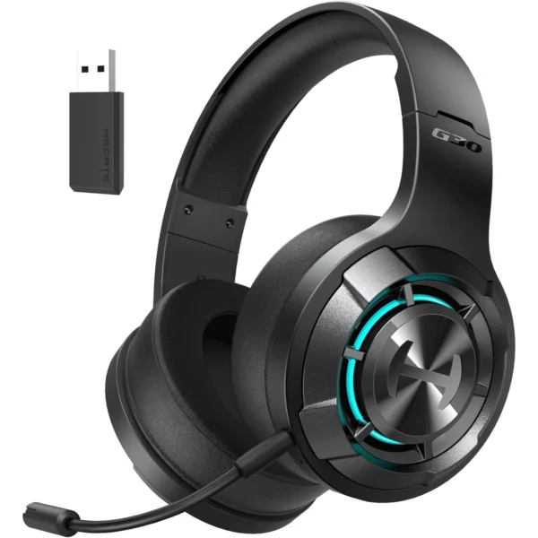 Edifier G30S Wireless Gaming Headset – 2.4GHz, BT 5.3, 30h Black