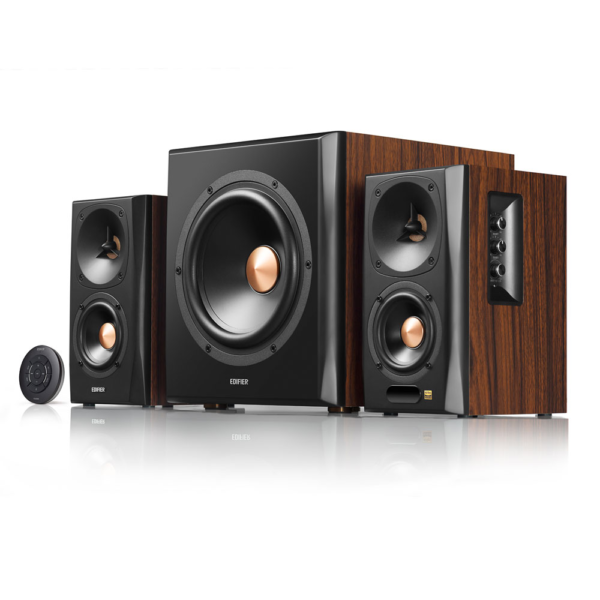 Edifier S360DB Hi-Res Bookshelf Speakers with Wireless 8″ Subwoofer