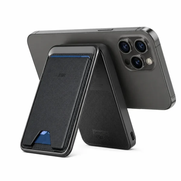 ESR HaloLock Power Bank Wallet 5000mAh – Midnight Black