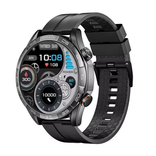 HAYLOU Solar 5 Smart Watch — 1.58″ AMOLED Display with Bluetooth Calling