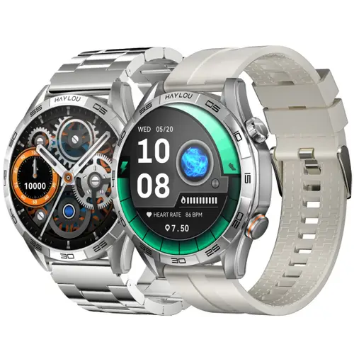 HAYLOU Solar 5 Smart Watch — 1.58″ AMOLED Display with Bluetooth Calling