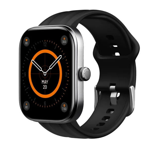 Haylou Watch Faro Smartwatch — 2.01″ TFT HD, 12-Day Battery (Black)