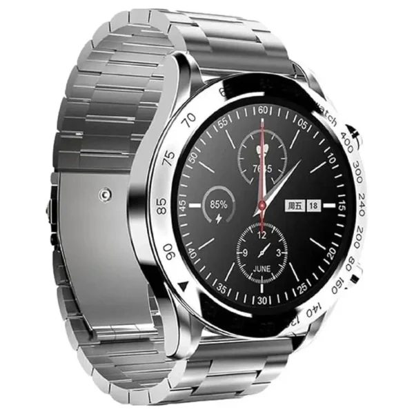 HiFuture FutureGo Pro Stainless-Steel Smartwatch — Gen 2 TRUCOLOR FHD Display