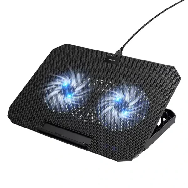 Hoco GA4 Jade Laptop Cooling Stand — 1300 RPM Fan, 12–17"