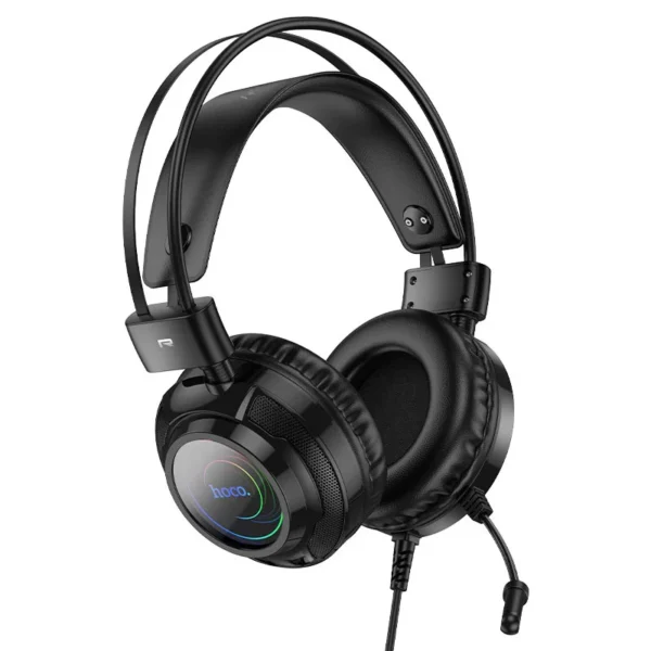 Hoco W110 Gaming Headset – 3.5mm, USB 7.1 & RGB Mic