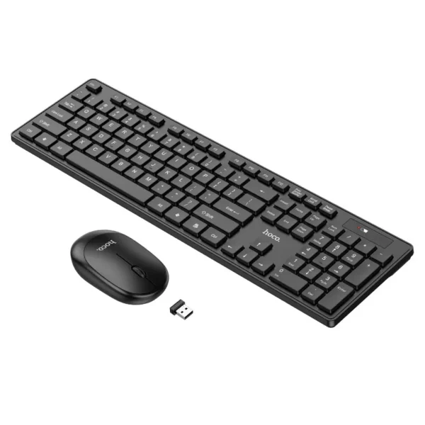 Hoco GM17 Wireless Business Keyboard and Mouse Set — English
