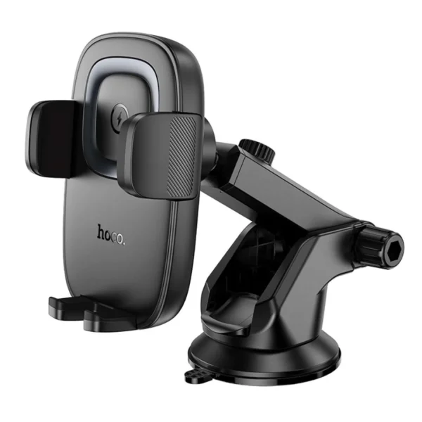 HOCO HW32 Qi Wireless Fast-Charge Suction-Cup Dashboard Car Mount