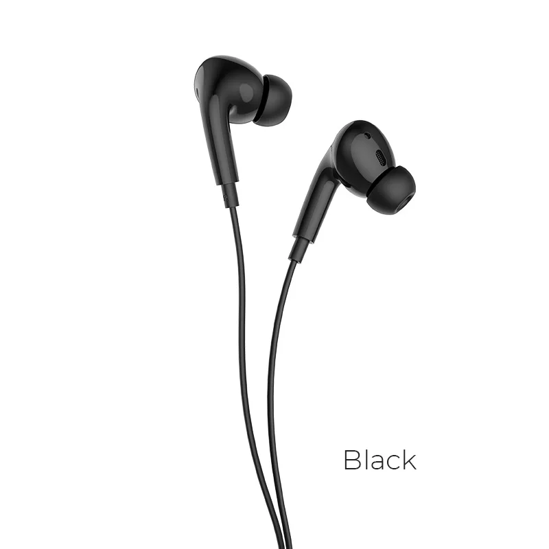 Hoco M101 Pro Crystal Sound Type-C Wired Earphones with Mic — 12mm Drivers