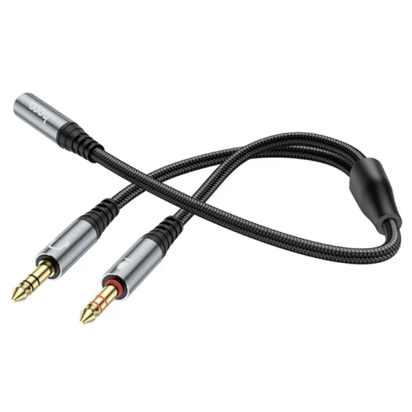 HOCO UPA21 2-in-1 3.5mm Headset Adapter – Female to Dual Male