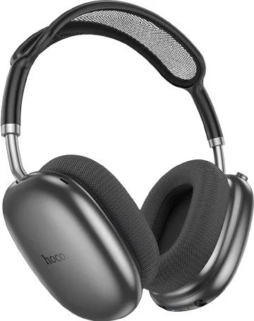 Hoco W55 Wireless Bluetooth Over-Ear Stereo Headphones – Foldable with Built-in Mic