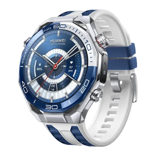 Huawei Watch Ultimate 2 (Blue) — Titanium & Sapphire Dive-Ready Smartwatch