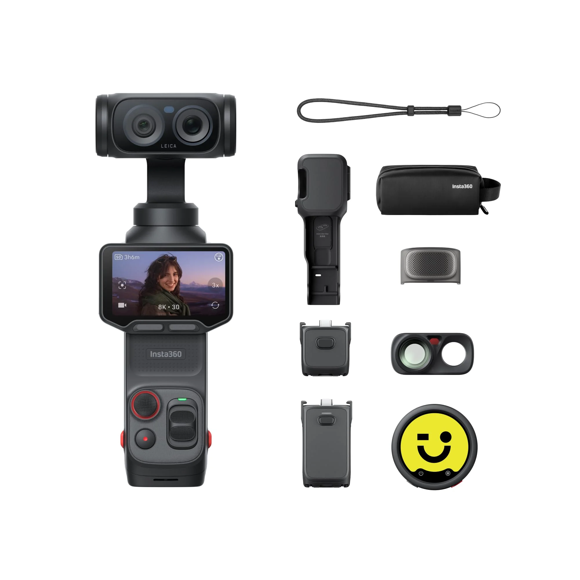 Insta360 Luna Ultra — 8K Pocket Gimbal Camera with Dual Leica Lenses - Image 3