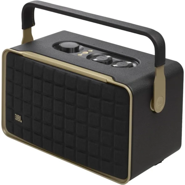JBL Authentics 300 Portable Smart Home Speaker — Black, 8-Hour Battery