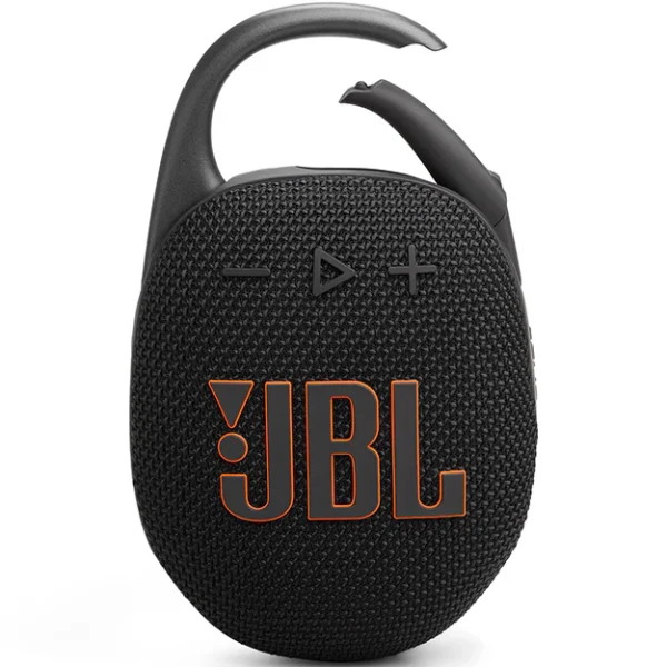 JBL Clip 5 Bluetooth Speaker — IP67, 12h Playtime, Carabiner Clip