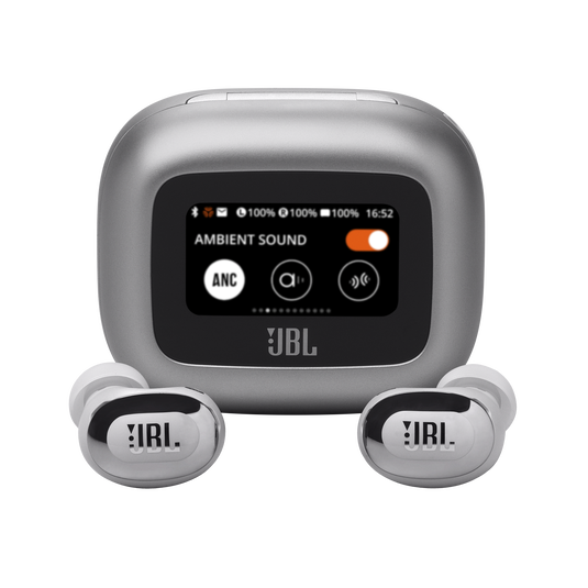 JBL Live Buds 3 — True Adaptive ANC Earbuds with Smart Case Display (40h Total)
