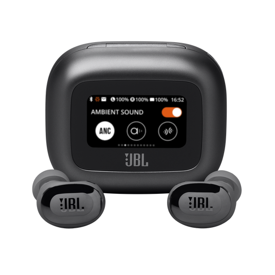 JBL Live Buds 3 — True Adaptive ANC Earbuds with Smart Case Display (40h Total)
