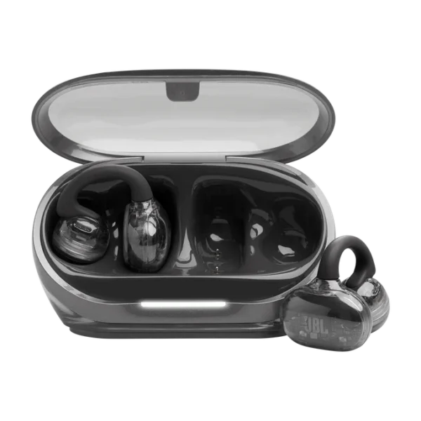 JBL Soundgear Clips Wireless Earbuds (Ghost Black) — Open-Ear OpenSound