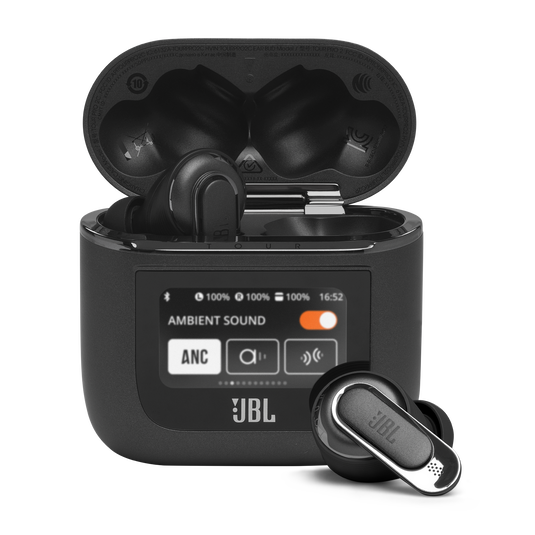 JBL Tour Pro 2 Noise Cancelling Earbuds — Smart Case Display & Up to 40 Hours Playtime