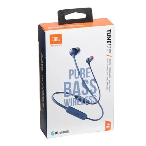 JBL Tune 125BT Neckband Wireless Earphones — Bluetooth 5.0, Pure Bass