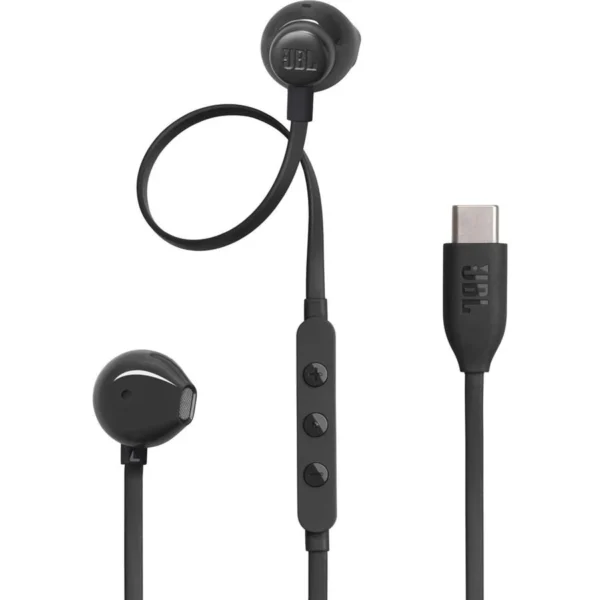 JBL Tune 305C USB-C Wired Earphones — Pure Bass, Inline Remote
