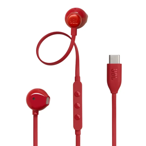 JBL Tune 305C USB-C Wired Earphones — Pure Bass, Inline Remote