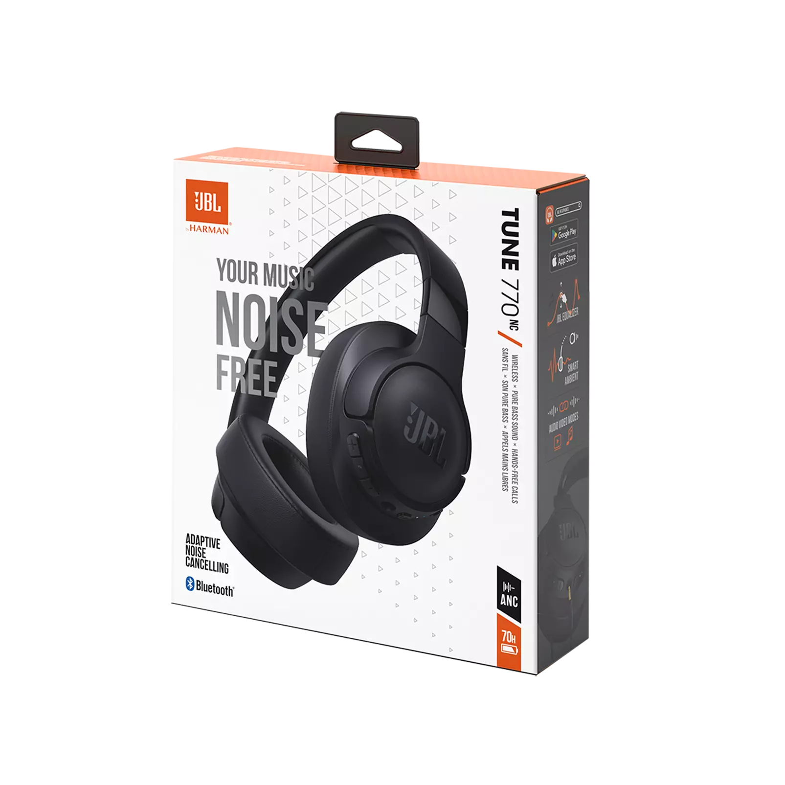 JBL Tune 770NC Wireless Over-Ear ANC Headphones — 70 Hr Playtime, Bluetooth 5.3 - Image 5