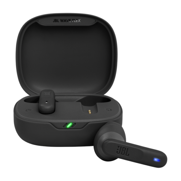 JBL Wave Flex Wireless Earbuds – Up to 32 Hours Battery – Black
