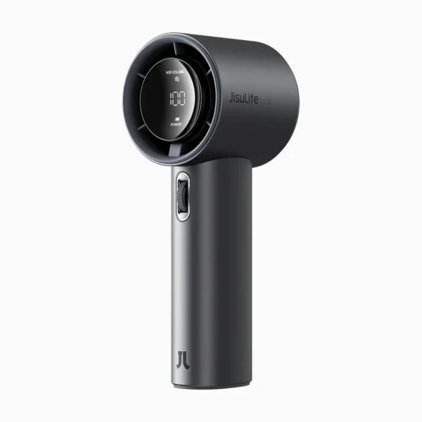 Jisulife Handheld Fan FA53 – 100-Gear Wind, 18.5hr Battery, All-Aluminum