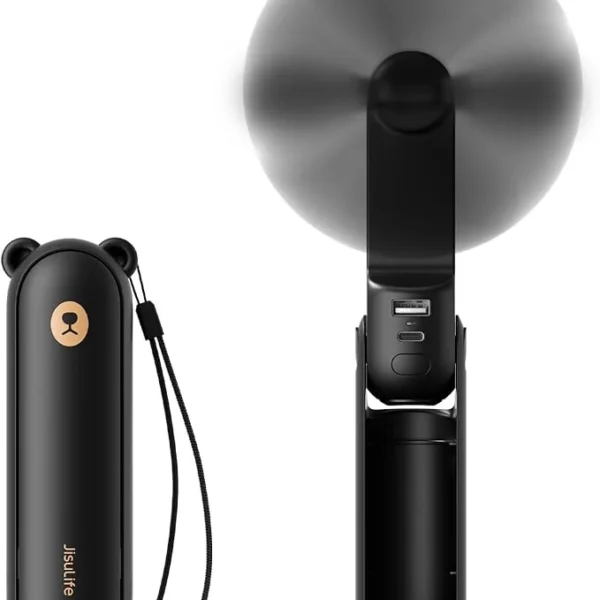 JisuLife F8 Handheld Fan Life8 – 3-in-1 Fan, Flashlight, Power Bank