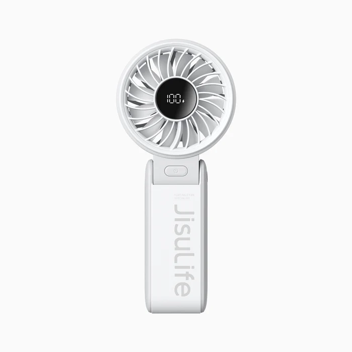 JisuLife Handheld Fan Life7 – 5000mAh, 5-Speed LED Display