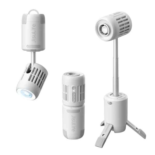 JisuLife Ultra 1 Outdoor Tripod Fan — 13500mAh with Power Bank & SOS Light