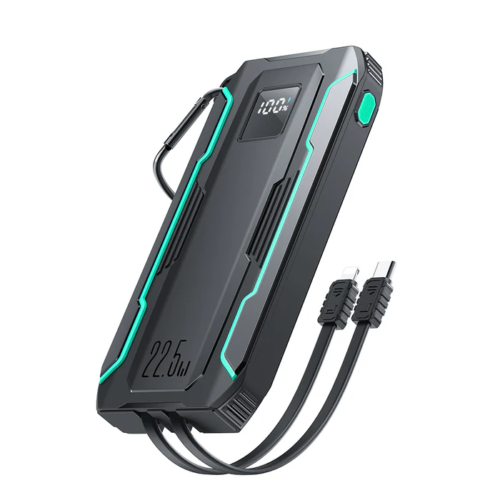 Joyroom JR-L017 22.5W 10000mAh Power Bank with Built-In Cables