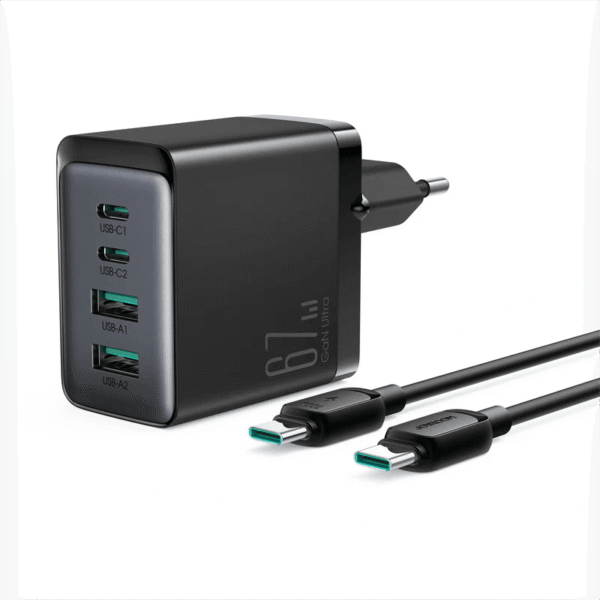 Joyroom JR-TCG02 67W GaN Ultra Charger with 1.2m 100W USB-C to C Cable