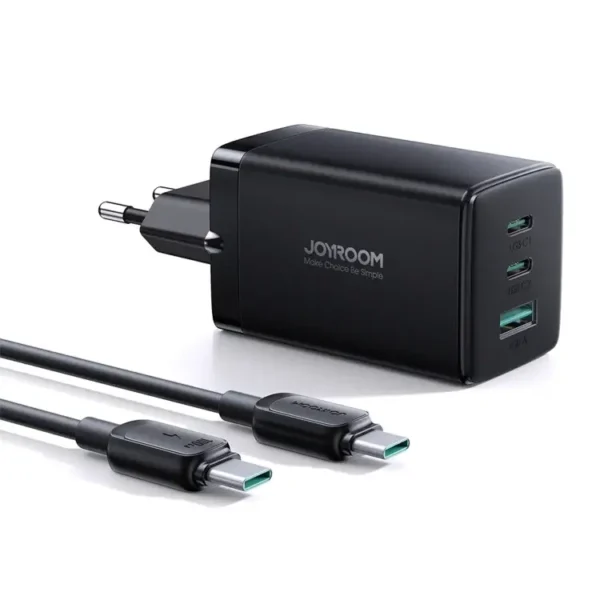 Joyroom GaN Ultra TC-G01 65W 2C1A Charger with 100W USB-C Cable 1.2m