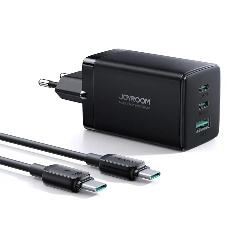 Joyroom GaN Ultra TC-G01 65W 2C1A Charger with 100W USB-C Cable 1.2m