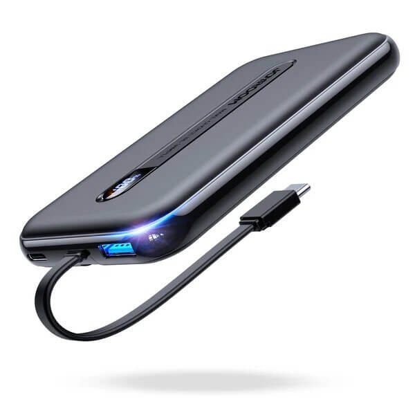 Joyroom JR-L001 20W 10000mAh Power Bank with USB-C/Lightning Cable