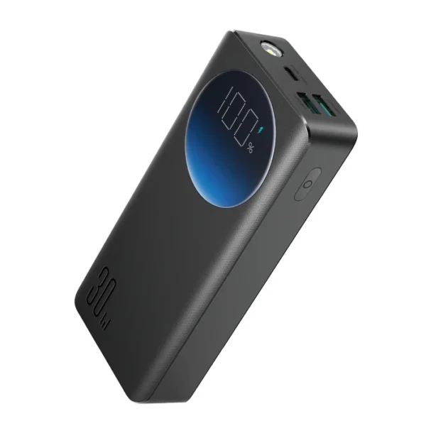 JOYROOM JR-PBF02 30W Power Bank 20000mAh — Flashlight Display