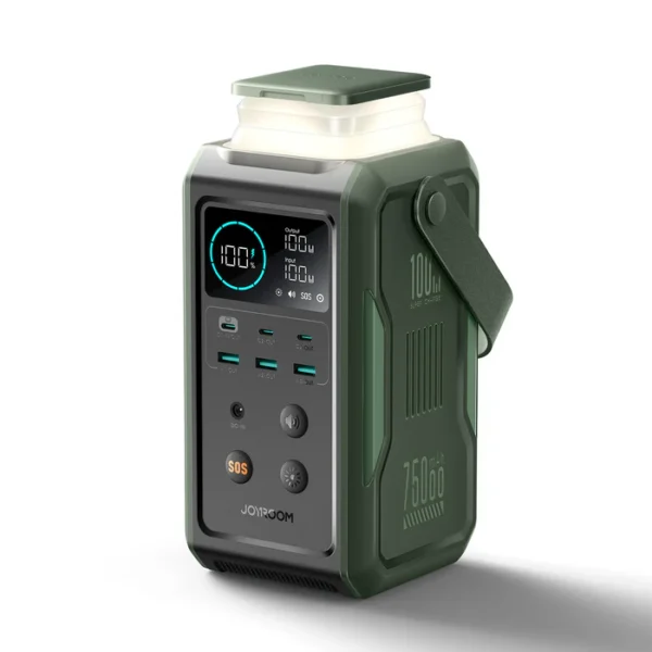 Joyroom JR-PBF10 100W Power Bank — 75000mAh with Retractable Light