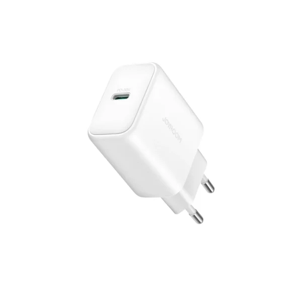 Joyroom JR-TCF24 PD 30W EU Charger with USB-C to USB-C Cable 1m – White