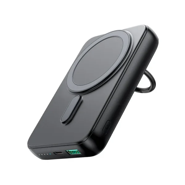 Joyroom JR-W050 20W Magnetic Wireless Power Bank with Ring Holder — 10000mAh