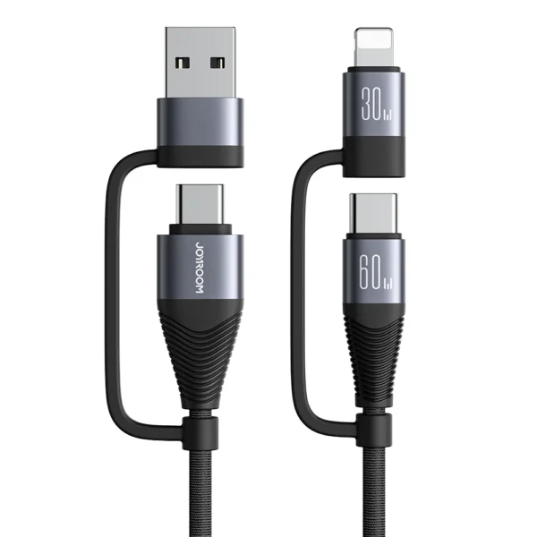 JOYROOM S-A37 60W 4-in-1 Fast Charging Cable 1.2m