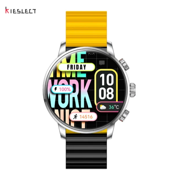 Kieslect Kr2 Bluetooth Calling Smartwatch — 1.43″ FHD AMOLED