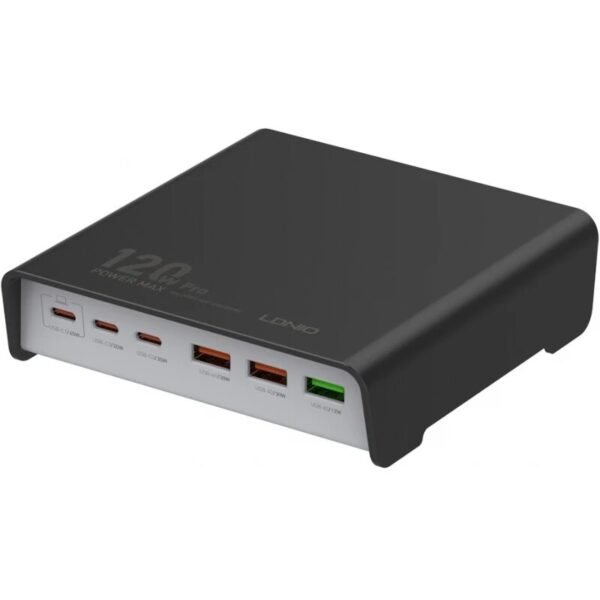 Ldnio Q605 Desktop Charging Station — 6 USB Ports, PD/QC Multi-Protocol