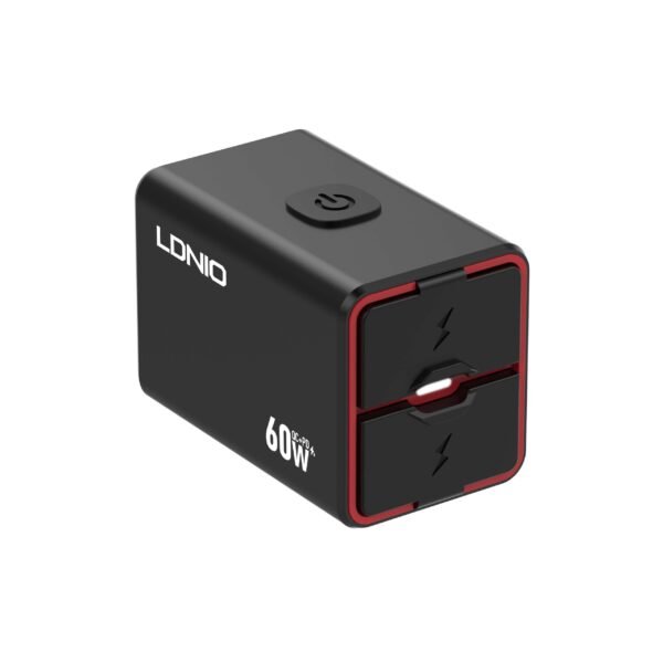 Ldnio C108 60W Waterproof Car Charger with Wired Extension Cord for Motorcycle