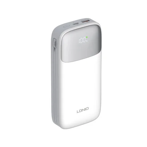 LDNIO PQ20 20000mAh 22.5W Fast Charging Power Bank with LED Display