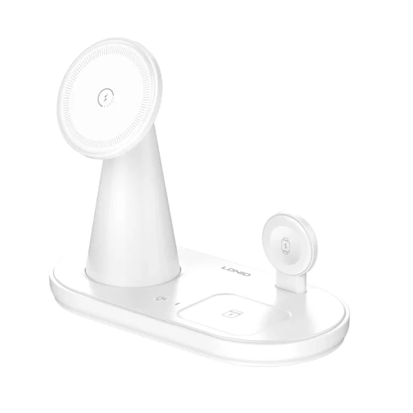 Ldnio WL01 5-in-1 Desktop Wireless Charging Station with Night Light