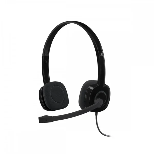 Logitech H151 Stereo Headset with Boom Microphone – Rotating Mic