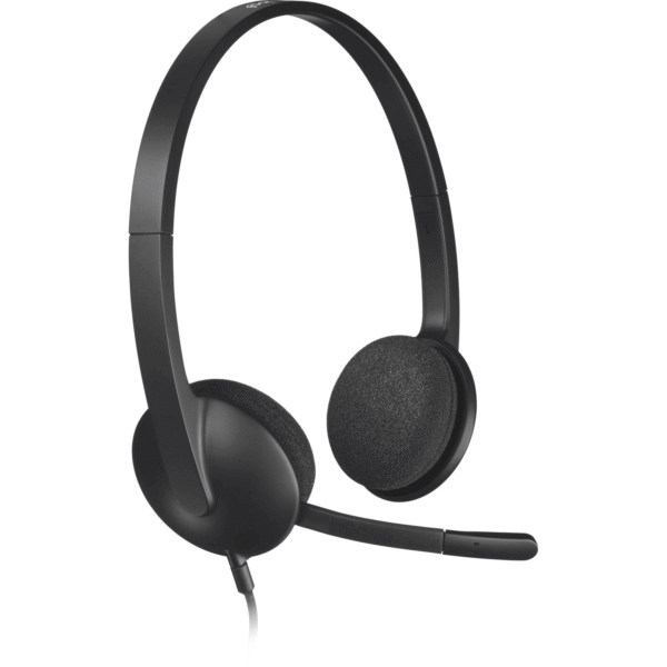 Logitech H340 Stereo USB Computer Headset with Noise-Cancelling Mic