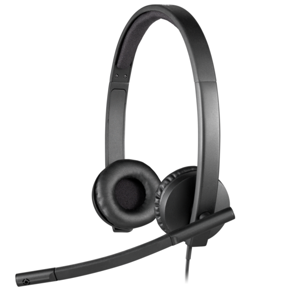 Logitech H570e USB Stereo Headset with Noise Cancelling Mic